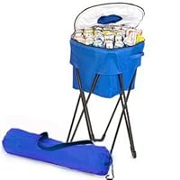 Blue Portable 72 Can Foldacooler