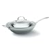 Calphalon Triply Stainless Steel 12-Inch Stir Fry with Cover