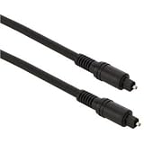 V7 Digital Optical Audio Cable, Black (6 Feet)