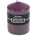 Shiny Purple Pillar Candle – Short