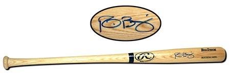 Rawlings Big Stick Bat signed by Tampa Bay Devil Rays Reid Brignac - Autographed MLB Bats