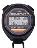 Split Timer From Accusplit...Times 1-2 Finish