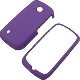 LG VN270 Cosmos Touch Rubberized Shield Hard Case - Purple