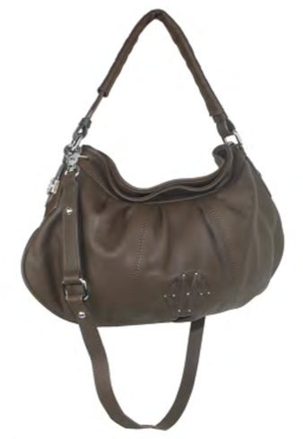 Modalu ‘Jana’ Medium Hobo Shoulder Bag -Walnut