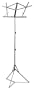 Hamilton Folding Stand, Chrome Finish, 3 section, 59-inch extension