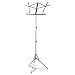 Hamilton Folding Stand, Chrome Finish, 3 section, 59-inch extension