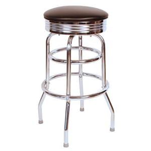 Black Retro Bar Stool by BudgetBarStools