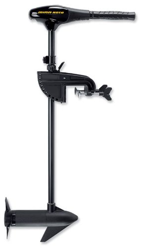MinnKota Endura 55 C2 Transom Mounted Trolling Motor with MK-105P Portable Battery Charger