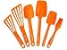 Rachael Ray Nylon Tools 6-Piece Utensil Set, Orange