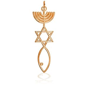Large Size Messianic Seal Jewelry Charm In