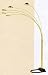 Brass Fanned Floor Lamp
