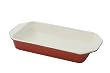 Chasseur Cast Iron Rectangular Dish 39x21x5.5cm Chilli Red