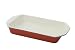 Chasseur Cast Iron Rectangular Dish 39x21x5.5cm Chilli Red