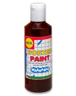 31Y658ZQKVL Poster Paint 8 oz Brown