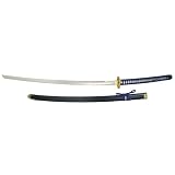 Whetstone Cutlery 45 1/2 Inch Blue Long Handle Traditional Katana Sword