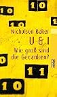 U und I. Wie groß sind die Gedanken?