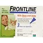 Merial Frontline Top Spot Flea and Tick Control for Cats and Kittens, 3 Doses