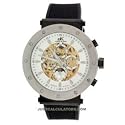 Adee Kaye #AK5022-M7 Men's Sports Multi Function Automatic Skeleton Watch with Resin Band