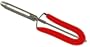Amco Swing-A-Way 327RD Surgical Stainless Steel Peeler, Red