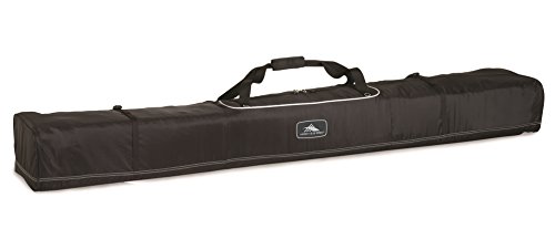 High Sierra Basic Double Ski Bag -Unpadded Ski Bag, Black - 185Cm
