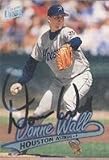 Donne Wall, Houston Astros Autographed Card