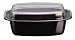 Silit Kasserolle Silargan® ohne Einsatz mit Glasdeckel 32 x 21 cm schwarz