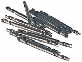 Astro Pneumatic AP9012 1/8-Inch Double Ended Drill Bits, 12-Pack
