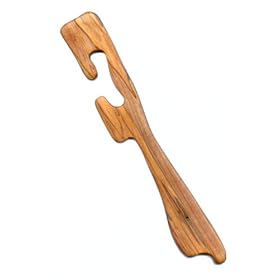 Baerreis Oven Rack Shelf Puller - Unusual Flag Maple, Hand Carved - Original Kitchen Tool! by Designs Baerreis
