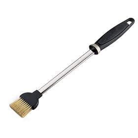 Click here to buy Pedrini Black and Satin Barbeque Basting Brush by Pedrini.