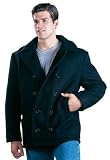 US Navy Type Black Peacoat