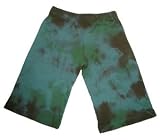 Teal, Brown and Green Custom Dyed Pants