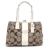 �R�[�` �A�E�g���b�g�@COACH�@�o�b�O �V�O�l�`���[ �X�g���C�v �t���[���h �L�����[�I�[�� F13533 SKHWT �J�[�L/�z���C�g��75%OFF��