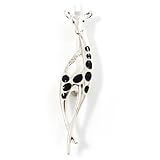 RhodiumPlated Giraffe