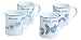 Apilco 10-Ounce Porcelain Elysian Garden Mugs, Set of 4
