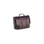 Clava Porthole Flap Briefcase - Leather - Vachetta Cafe - Vachetta Cafe