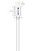 [Apple MFi Certified] nilogie® Lightning to USB 10ft | 3M USB A to 8 - Pin Compact Connector Made for iPhone 6 [4.7] | iPhone 6 Plus [5.5] | 5S | 5, iPad Air 2 | Air with Retina Display | Mini 3 | Mini 2 with Retina Display | Mini | iPad 4th Generation, iPod Touch 5th Generation, iPod Nano 7th Generation [2 Year Warranty - Apple Official Licensed Brand]