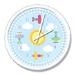 Up & Away Children's Clock by Olive Kids