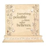 Enesco Foundations by Karen Hahn - Plaque - Everything is Possible #117027
