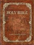 KJV Family Record Bible with World's Visual Reference System (tm)