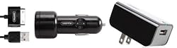 Griffin PowerDuo Home/Car Charger for iPod and iPhone 1G (Black)