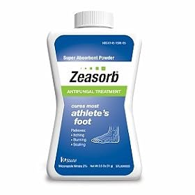Zeasorb Super Absorbent Powder Antifungal Treatment 2.5 oz (71 g)