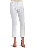 IMAGE OF Calvin Klein Women's Slant Pocket Pant, White, 6