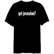 Got Jerusalem Cities Mens T-Shirt (Black, Sizes X-Small - XXX-Large)