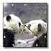 Wild animals - Baby Pandas - Wall Clocks