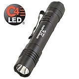 New Streamlight Protac 2L White LED Black Tactical Light Rubber Push Button Tail Cap Switch