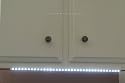 LED Sprip Light 12 volt AC adapter. 60cm . 36 super bright LEDs in approximately 2 feet.Save energy dollars.Great for under cbinets computer cubicles,garage,RV,etc. Use AC adpter provided for 110V or it can run off SOLAR power stored in battery. e-mail with questions.