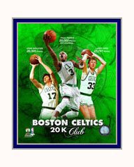 Option #2: Boston Celtics - John Havlicek 26,395 Points, Paul Pierce 20.000 Points & Larry Bird 21,791 Points 20K Club - 8