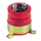 MSD Ignition 8830 Red Plastic Noise Capacitor