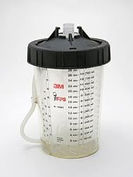 3M PPS Type H/O Pressure Cup, 16124, Large, 1 cup per box