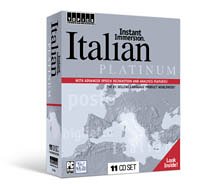 Instant Immersion Italian Platinum -11 Disc Set